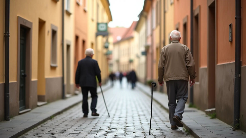 Seniausias miesto šaltinis su išlikusiomis akmeninėmis sienomis, šalia žmonės vaikščioja